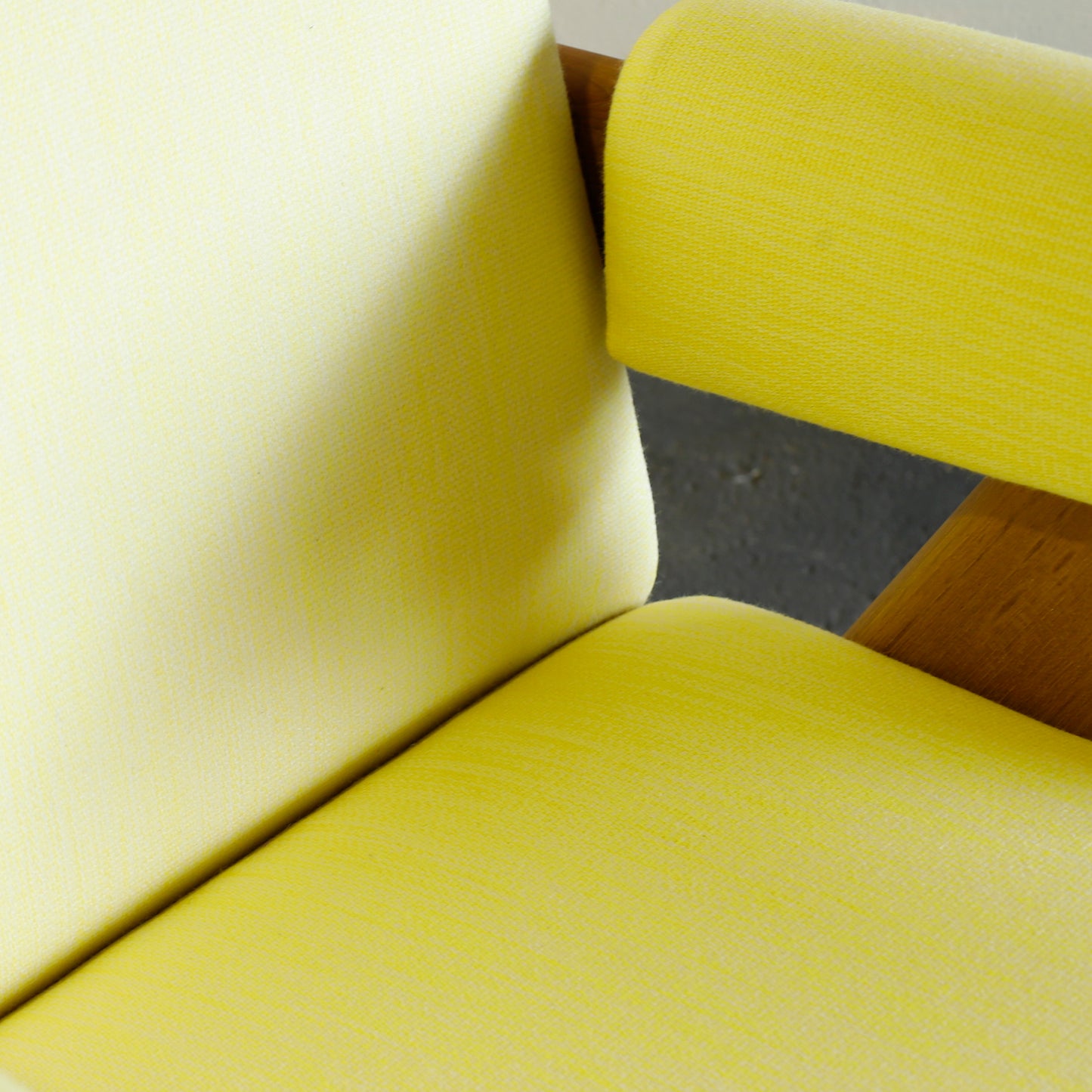 Upholstered Easy Armchair-Limited Edition Yellow