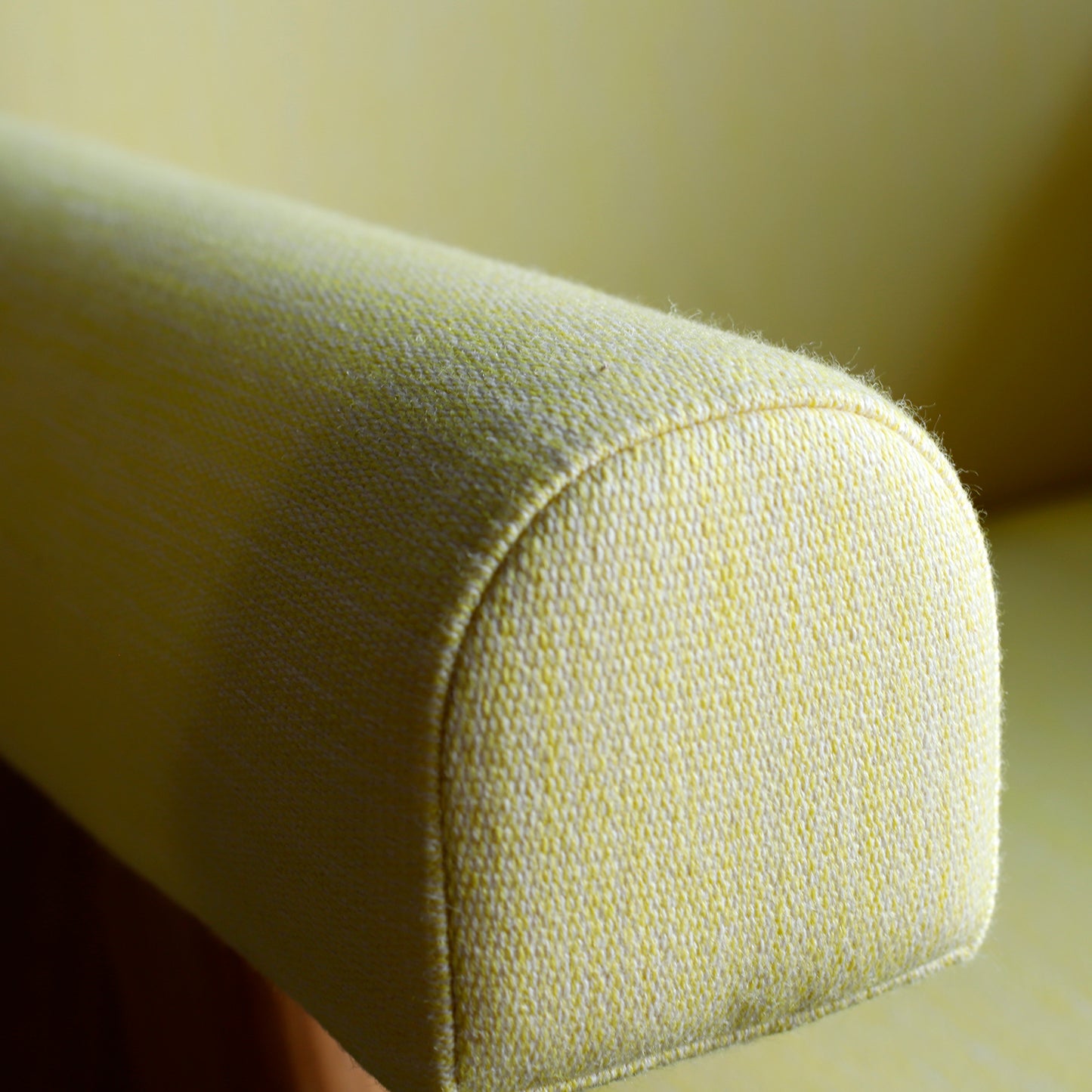Upholstered Easy Armchair-Limited Edition Yellow