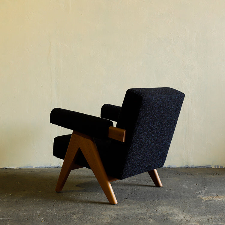 Upholstered Easy Armchair - Limited Edition Black