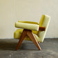 Upholstered Easy Armchair-Limited Edition Yellow