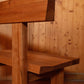 Round Back Bench Straight100 35-H