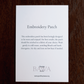Embroidery Patch - Geoffrey Bawa
