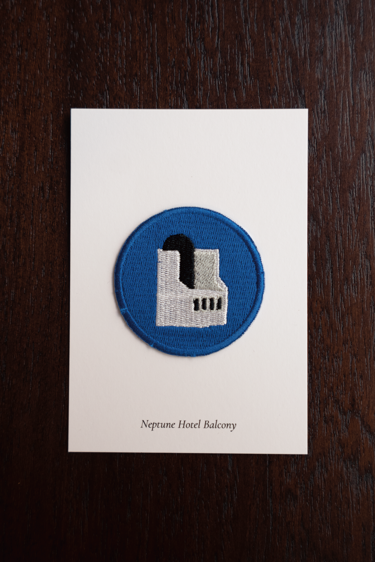 Embroidery Patch - Geoffrey Bawa