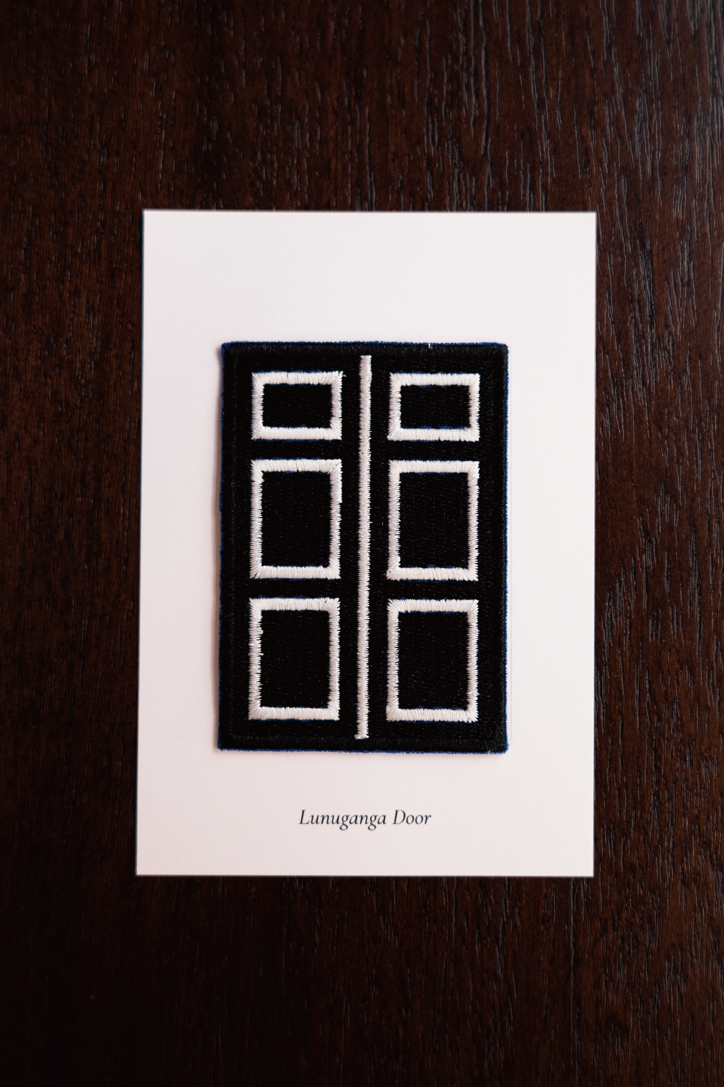 Embroidery Patch - Geoffrey Bawa