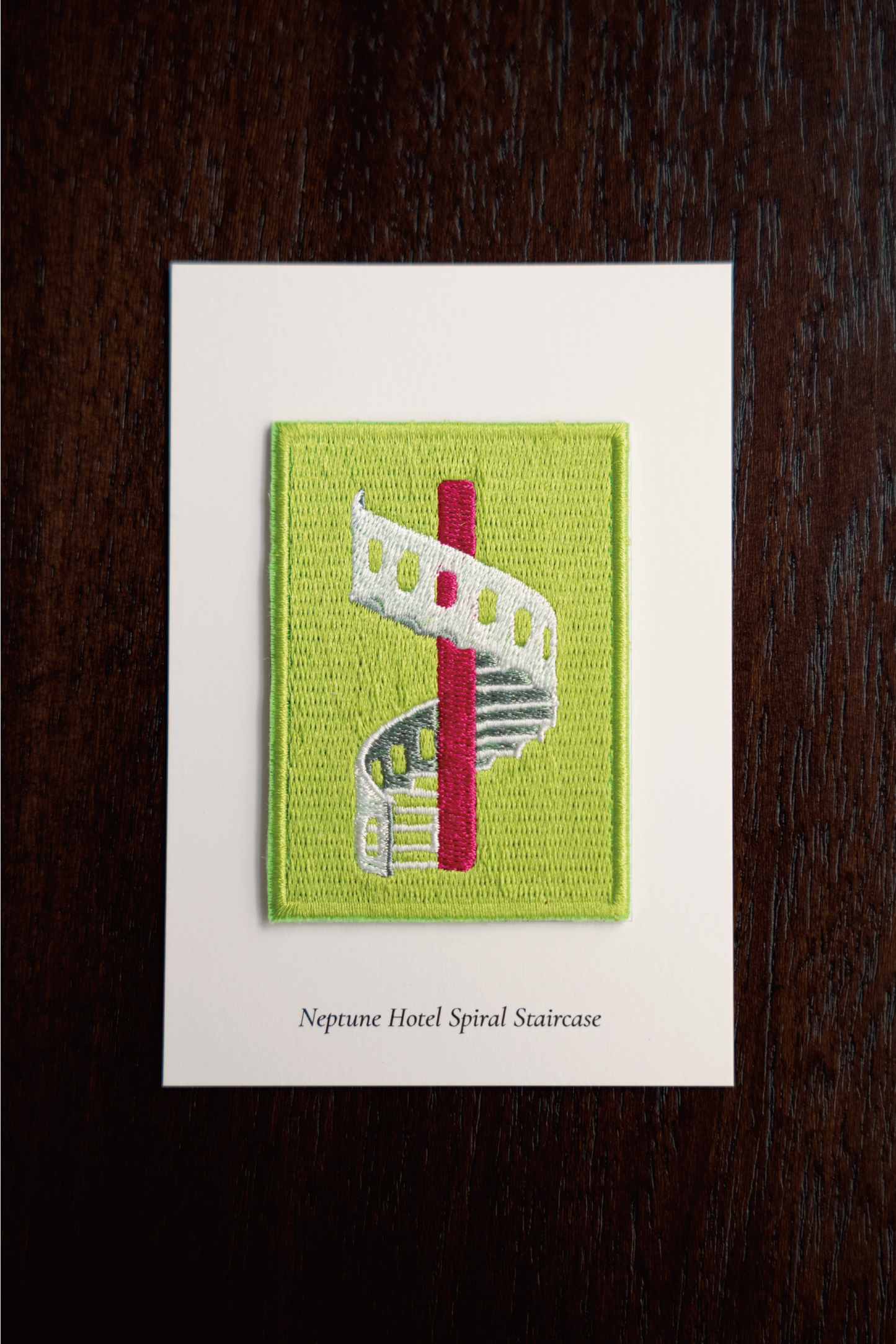Embroidery Patch - Geoffrey Bawa