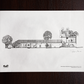 Drawing Poster - Geoffrey Bawa