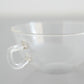 1950's Glass Cup & Saucer Designed by Wilhelm Wagenfeld : A